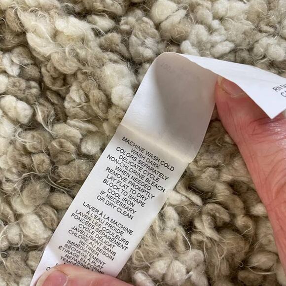 NWT KENSIE Sweater Vest L Chubby Open Front  Sweater Cabin Core Acorn - Picture 7 of 12